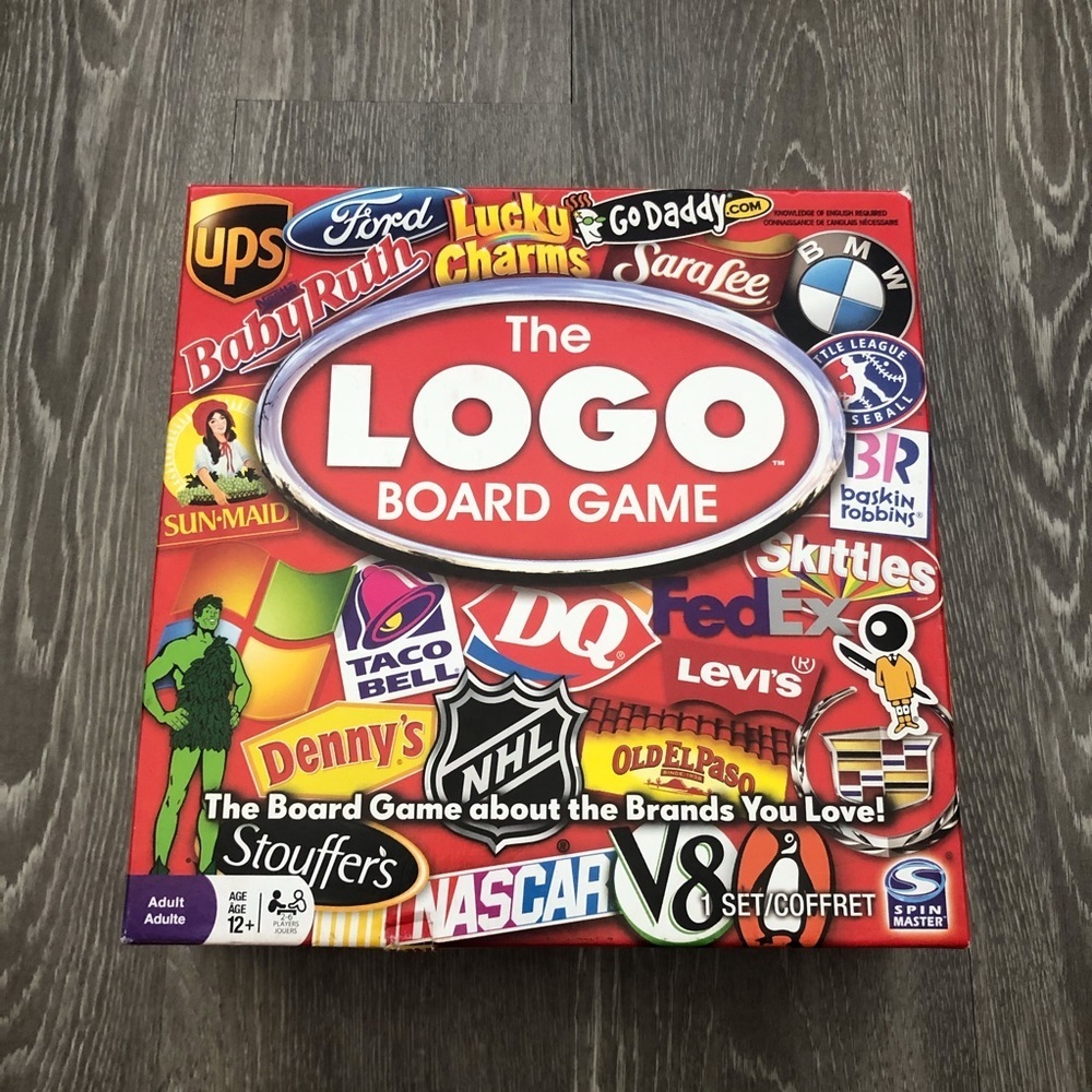 The Logo Board Game by‎ Spin Master Games​